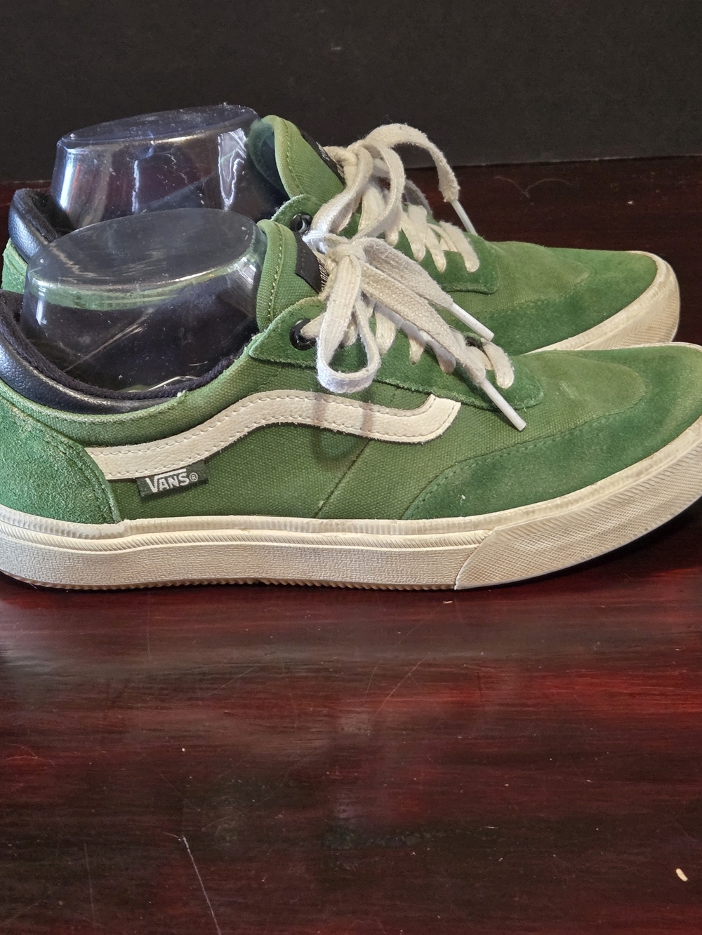 NewVans Gilbert Crockett Pro 2 Green/White Ultra Cush Skate Shoes Men Sz6.5 NWOB